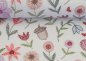 Preview: Embroidery Flowers Swafing French Terry embroidery look by Christiane Zielinski